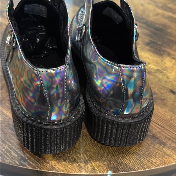T.U.K. Holographic Loafers - Picture 6 of 7